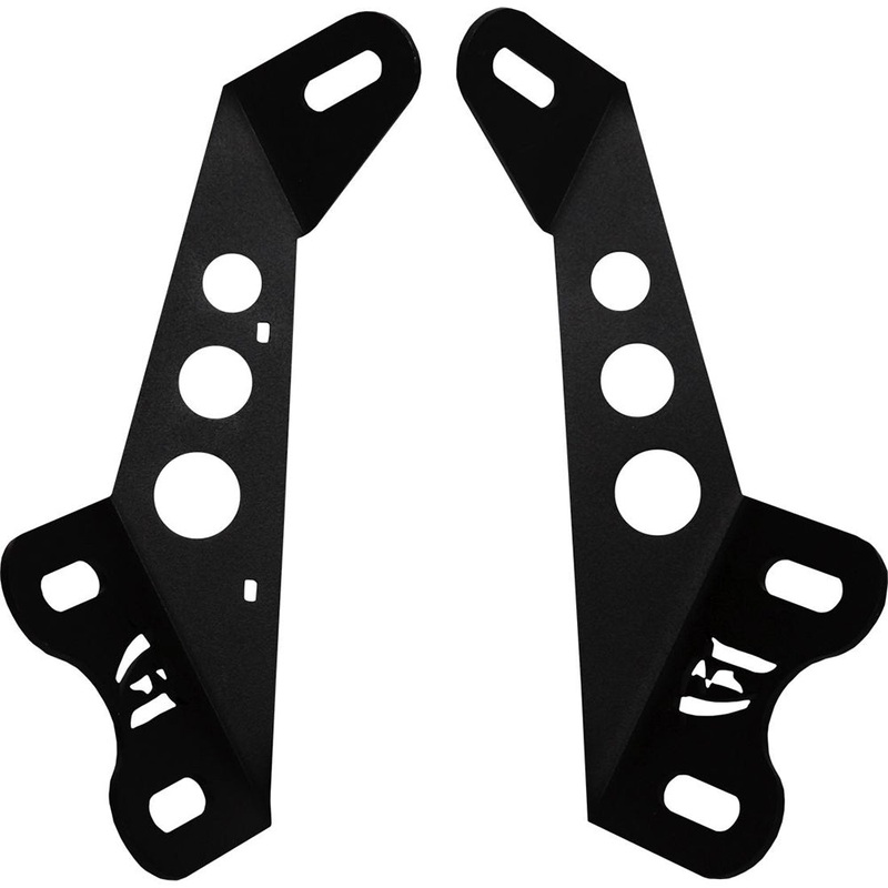 RIGID Industries 2007-2017 Jeep JK 20″ Light Hood Mount [40333]