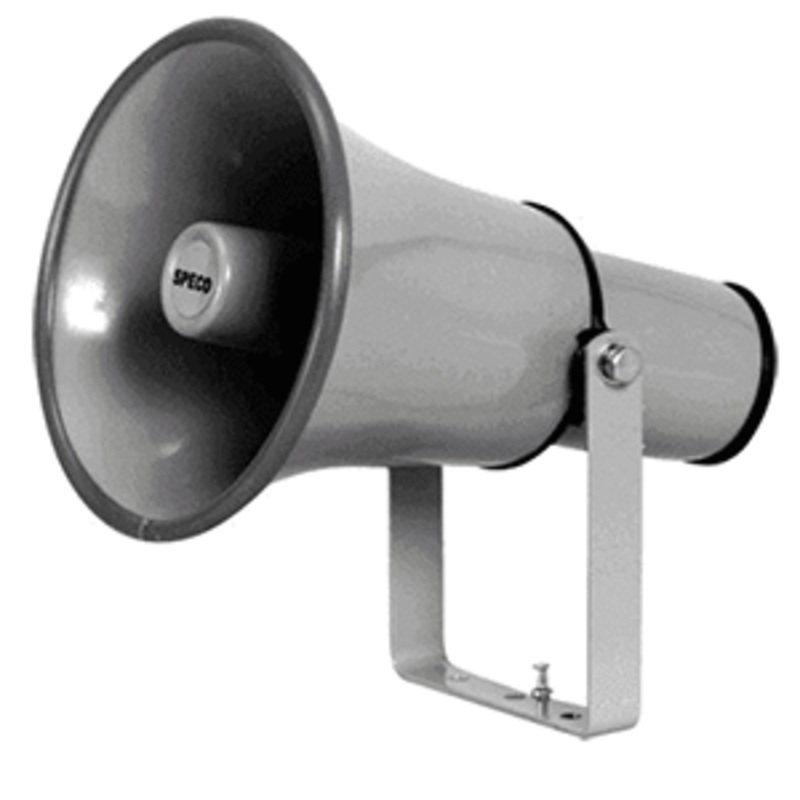 Speco 8.5″ Weatherproof PA Speaker w/Transformer [SPC15T]