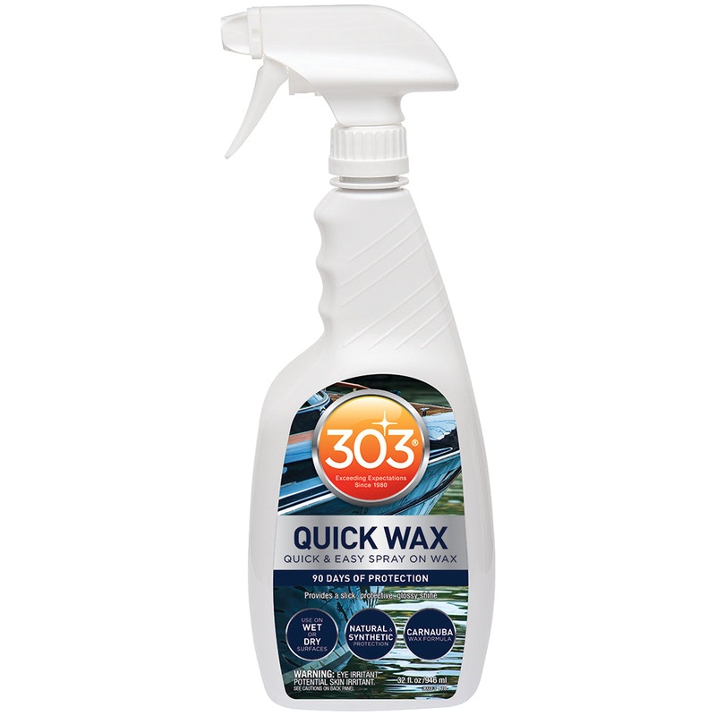 303 Marine Quick Wax – 32oz *Case of 6* [30213CASE]