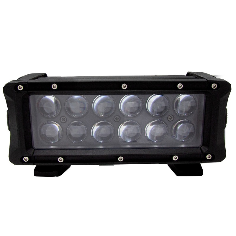 HEISE Infinite Series 8″ RGB Backlite Dualrow Bar – 12 LED [HE-INFIN8]