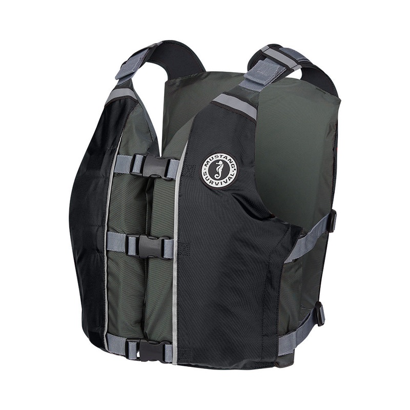 Mustang APF Foam Vest – Universal – Black/Grey [MV411102-806-0]