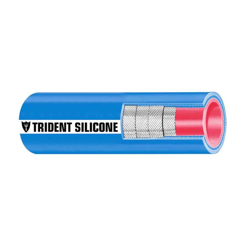 Trident Marine 3-1/2″ x 36″ Blue Silicone Wet Exhaust Hose [202V3120-36]