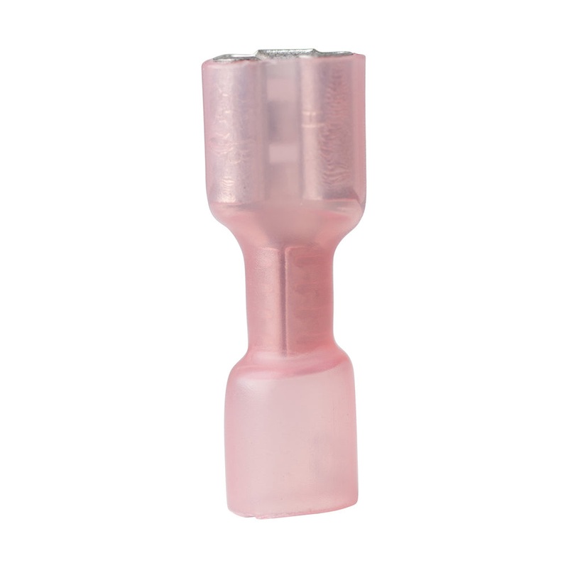 Ancor Heat Shrink Speaker Disconnect Female 22-18 AWG, .110 Tab – 100 Piece [326899]