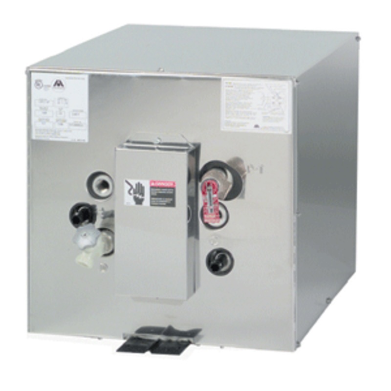Atwood EHM-6-220SST Electric Water Heater w/Heat Exchanger – Stainless Jacket – 6Gal – 220V