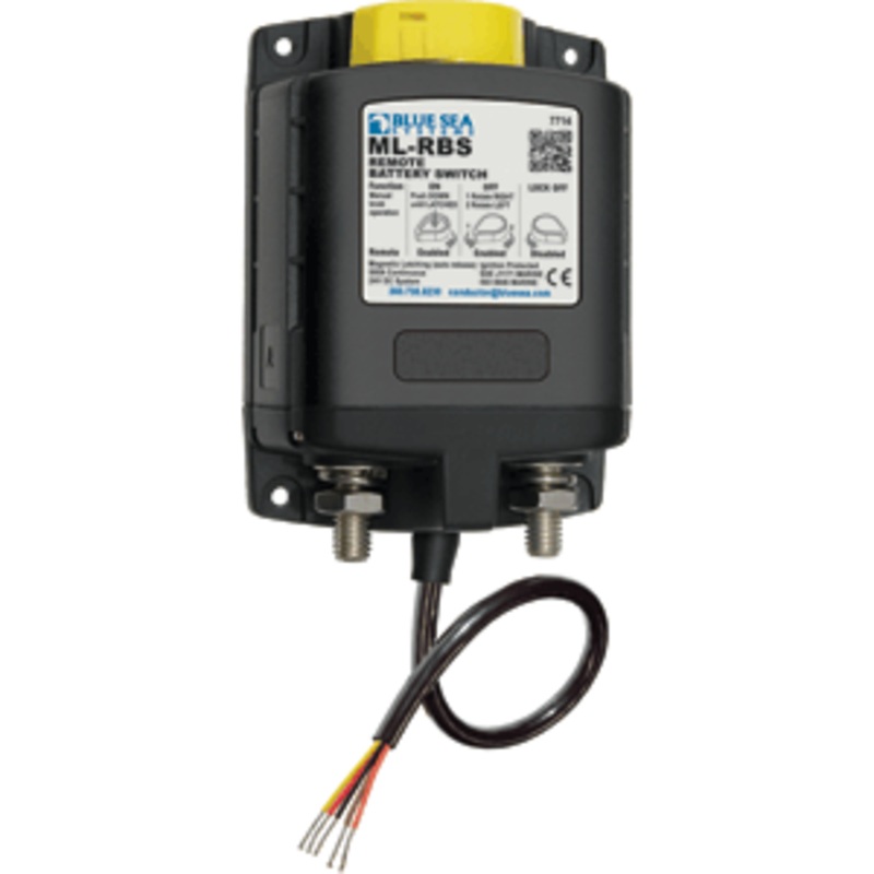 Blue Sea 7714 Solenoid ML-Series Heavy Duty Remote Battery Switch