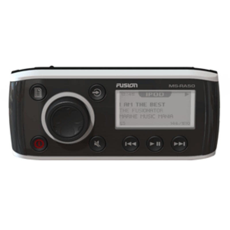 FUSION MS-RA50 Marine AM/FM/iPod/iPhone Ready Receiver – 2 x 40W