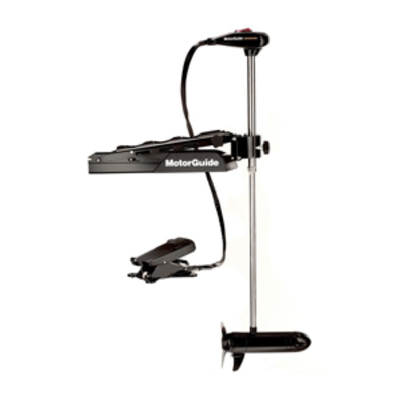 MotorGuide Tour Edition TR109L FB Digital Freshwater Bow Mount Trolling Motor-Foot Control – 36v-105lb-60″ w/ Transducer