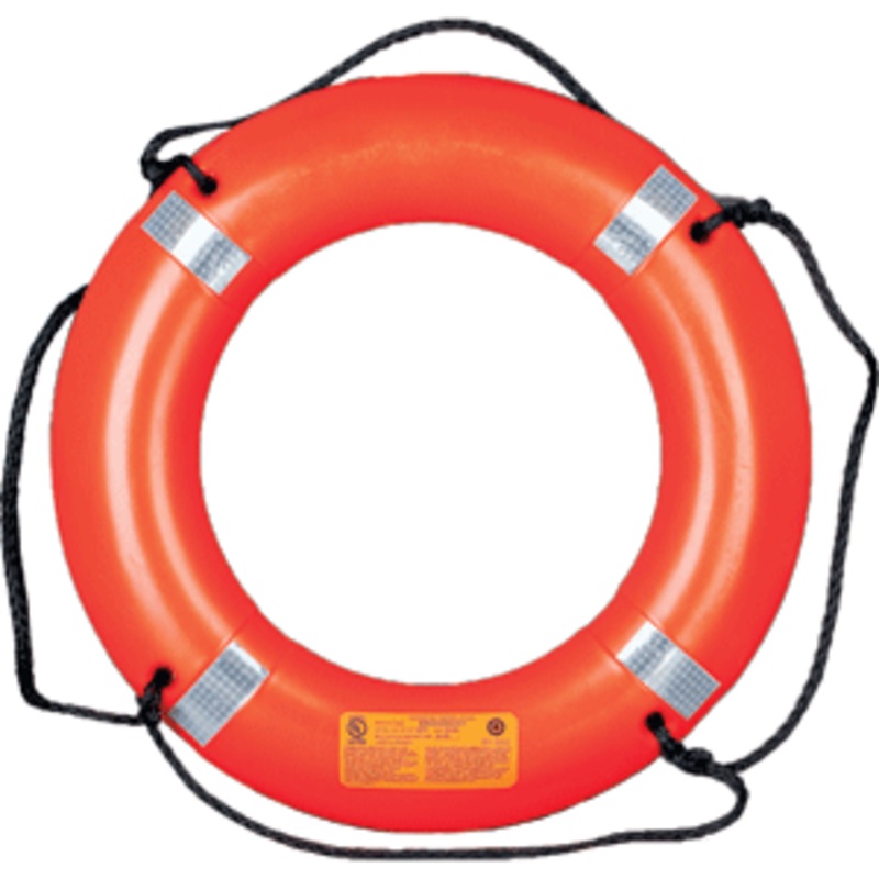 Mustang 24″ Life Ring w/Tape – Orange