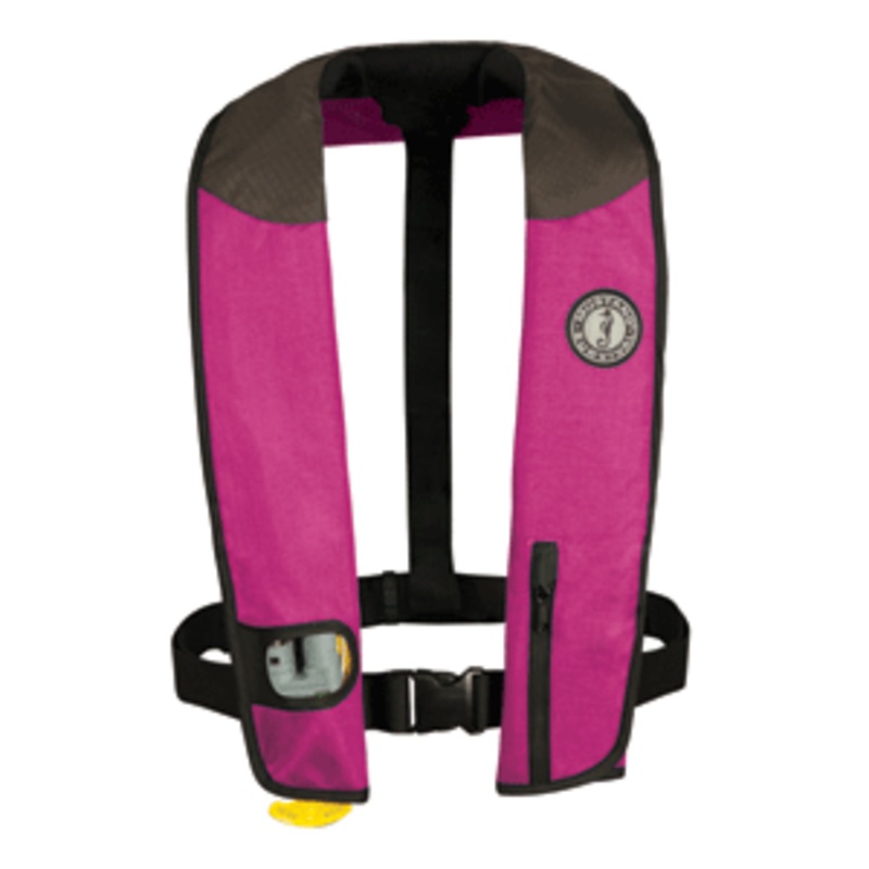 Mustang Deluxe Adult Inflatable – Automatic – Universal – Pink/Black/Carbon