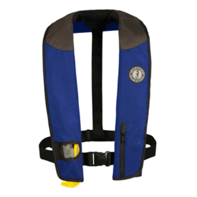 Mustang Deluxe Adult Inflatable – Manual – Universal – Navy/Black/Carbon