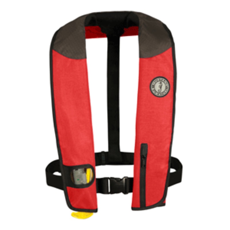 Mustang Deluxe Adult Inflatable – Manual – Universal – Red/Black/Carbon