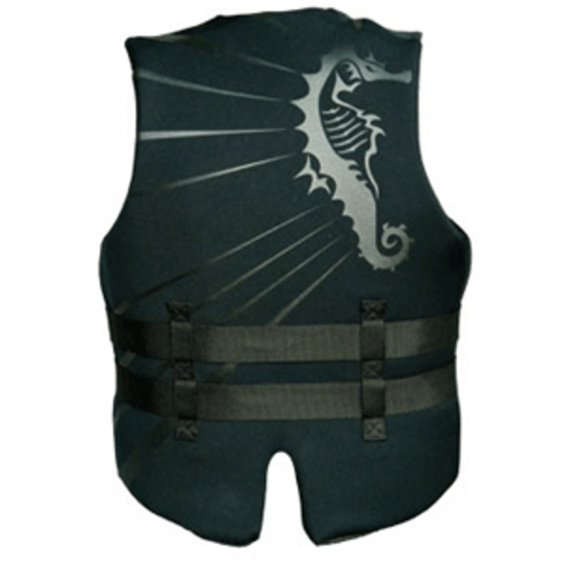 Mustang Neoprene HORSEPOWER Water Sport Vest Black – SM