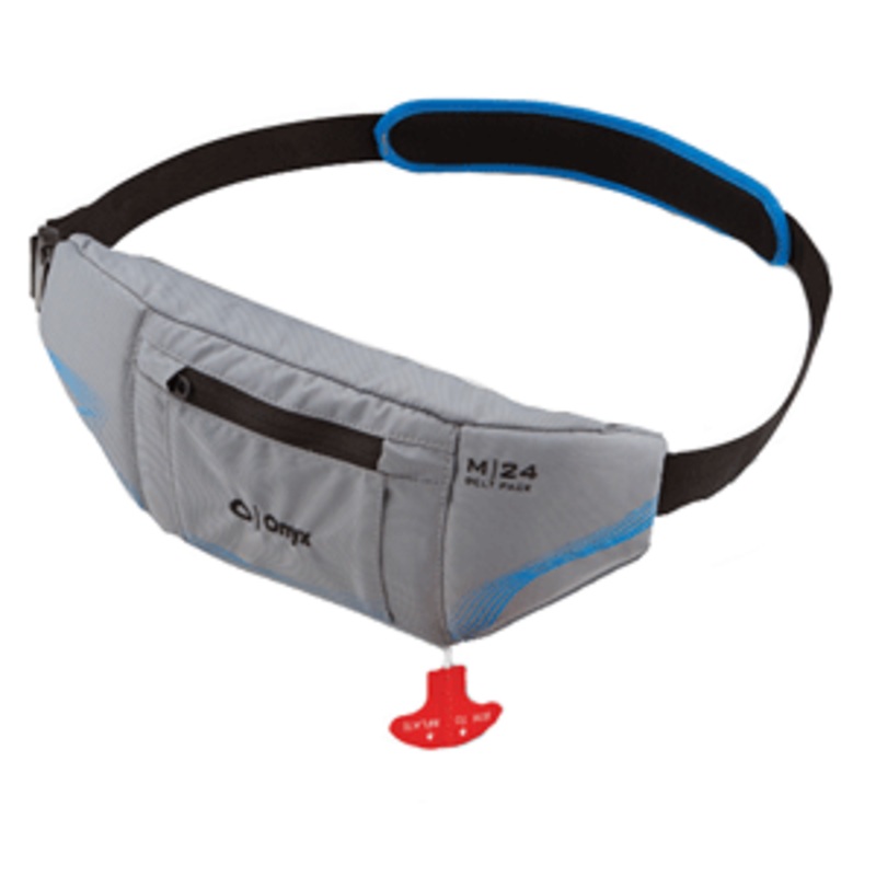 Onyx M 24 Manual Inflatable PFD Universal Belt Pack – Grey