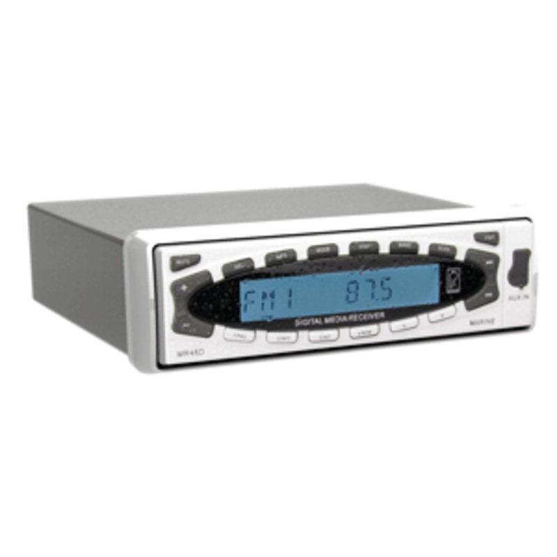 PolyPlanar MR45D AM/FM/Sirius Ready Stereo – No CD – White