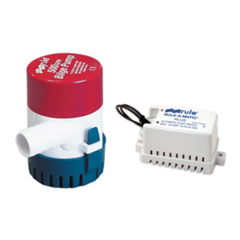 Rule 500 G.P.H. Bilge Pump w/Rule-A-Matic Plus Float Switch