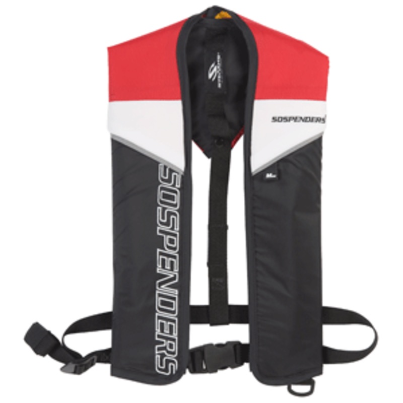 SOSpenders 1271 24G Manual Inflatable Vest – Red