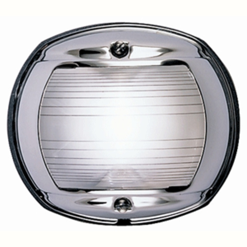 Perko LED Stern Light – White – 12V – Chrome Plated Housing