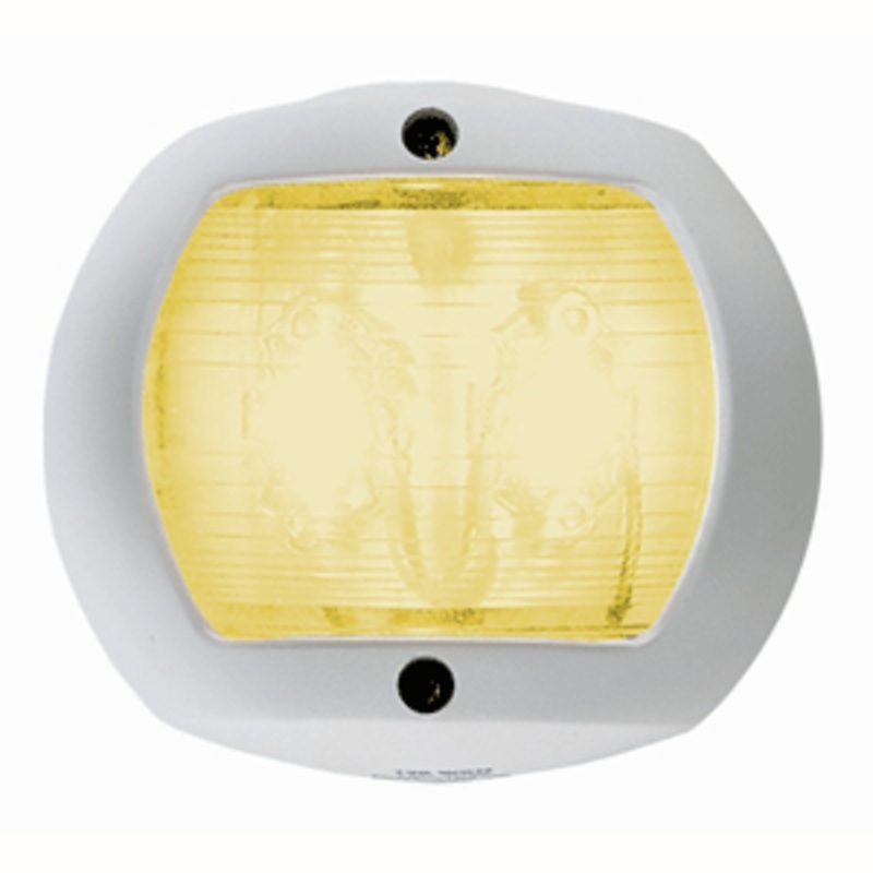 Perko LED Towing Light – Yellow – 12V – White Plastic Housing