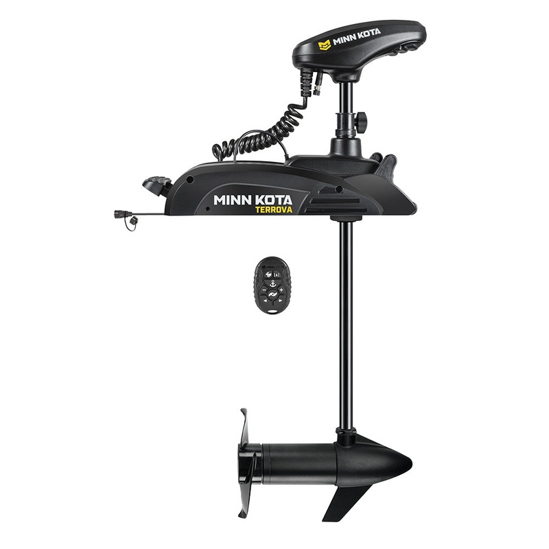 Minn Kota Kayak Terrova 55 Trolling Motor w/Micro Remote – 12v – 55 LBS – 36″ [1358340]