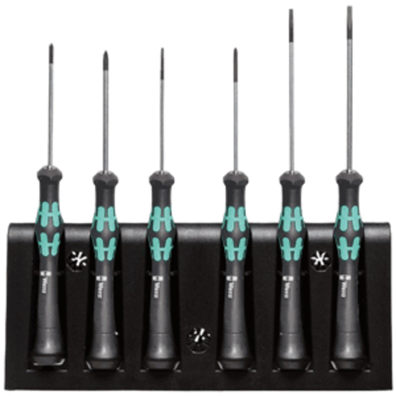 Wera Micro Electronics 6 Piece Screwdriver Set