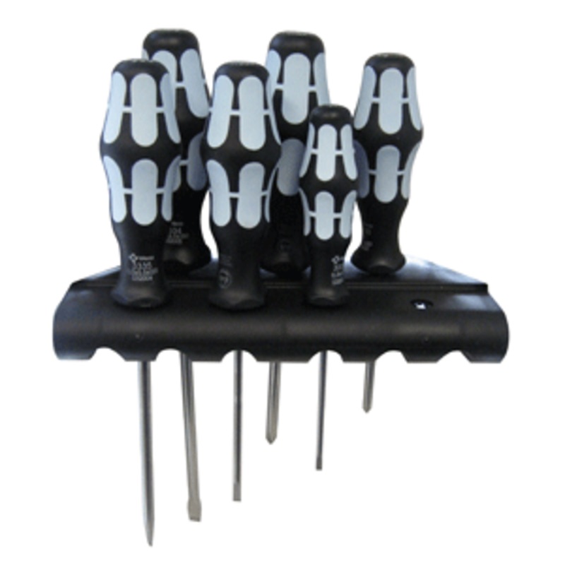 Wera Stainless Steel Screwdriver Set – 6 Pieces