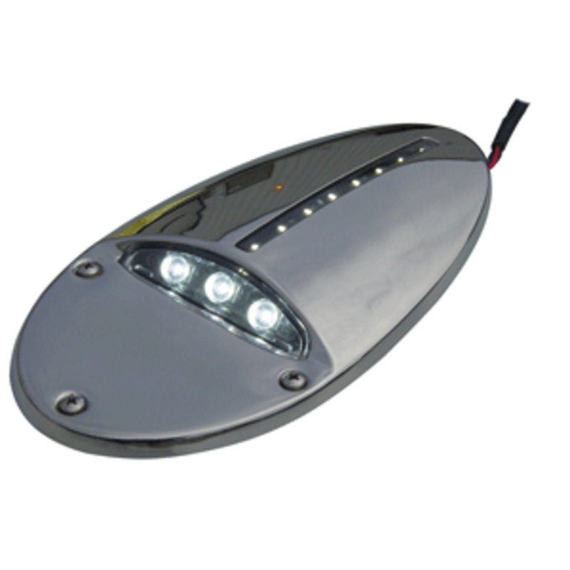 Innovative Lighting LED Surface Mount Docking Light – Chrome