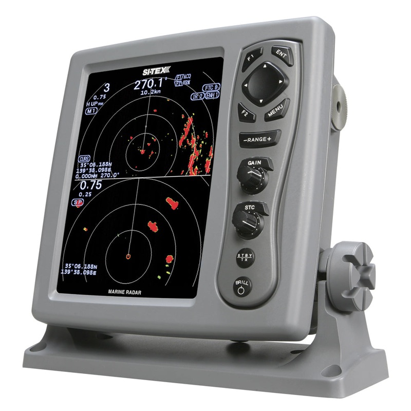 SI-TEX 8.5″ Color LCD Radar w/4kW Output – 1/16-36nm Range – 25″ Radome [T-941A]