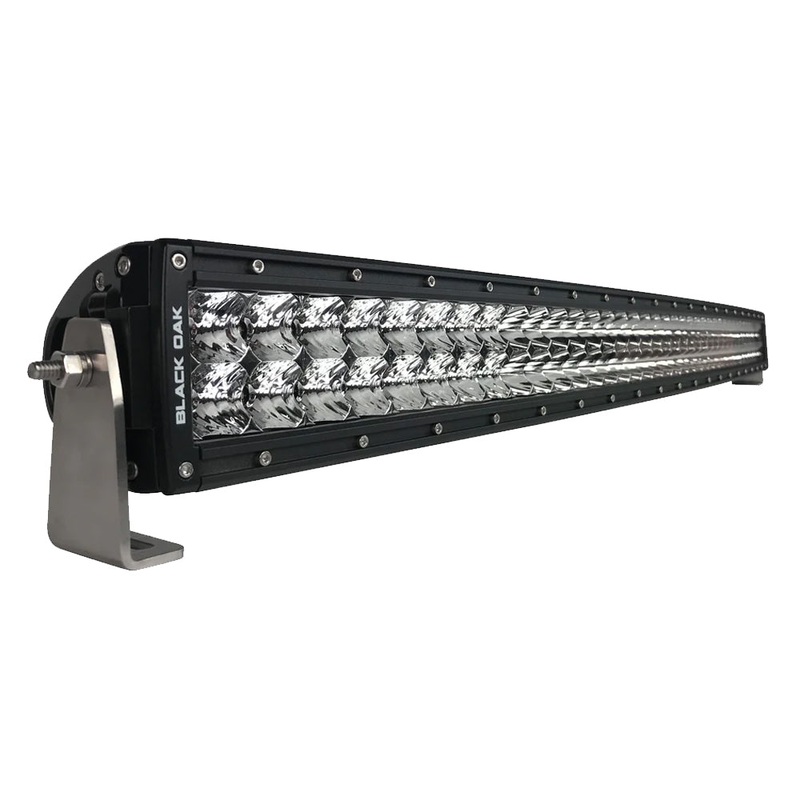 Black Oak Pro Series 3.0 Curved Double Row 40″ LED Light Bar – Combo Optics – Black Housing [40CC-D5OS]