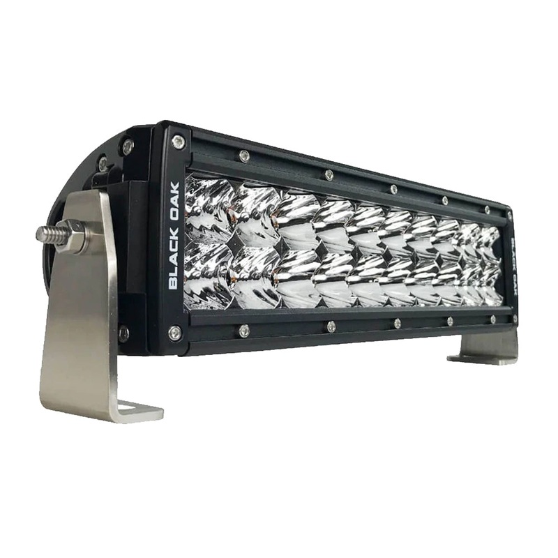 Black Oak Pro Series 3.0 Double Row 10″ LED Light Bar – Combo Optics – Black Housing [10C-D5OS]