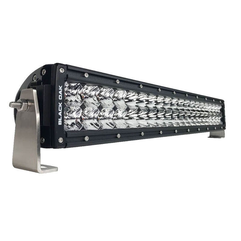 Black Oak Pro Series 3.0 Double Row 20″ LED Light Bar – Combo Optics – Black Housing [20C-D5OS]
