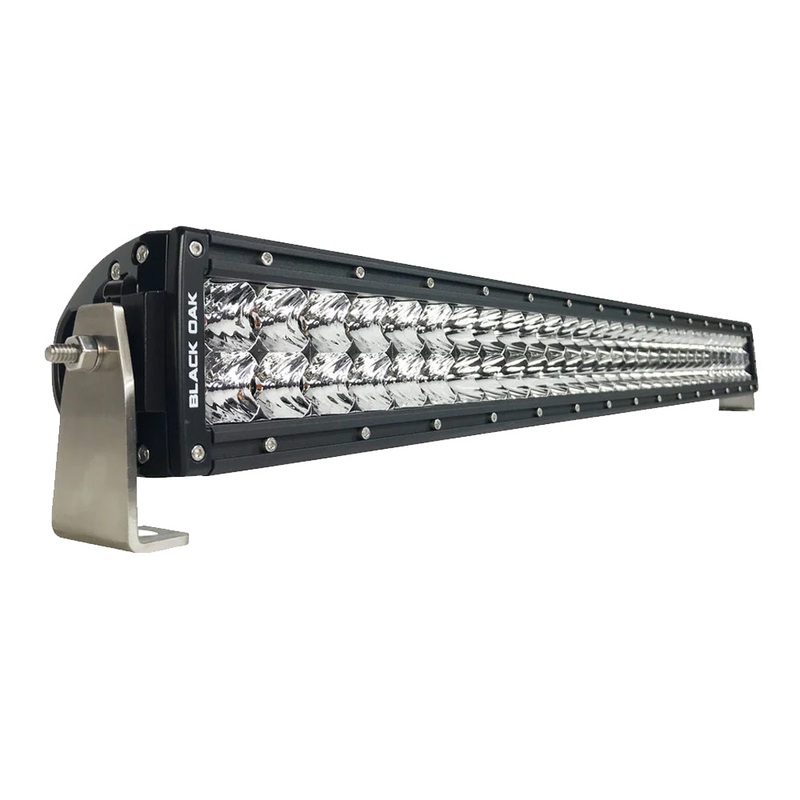 Black Oak Pro Series 3.0 Double Row 30″ LED Light Bar – Combo Optics – Black Housing [30C-D5OS]