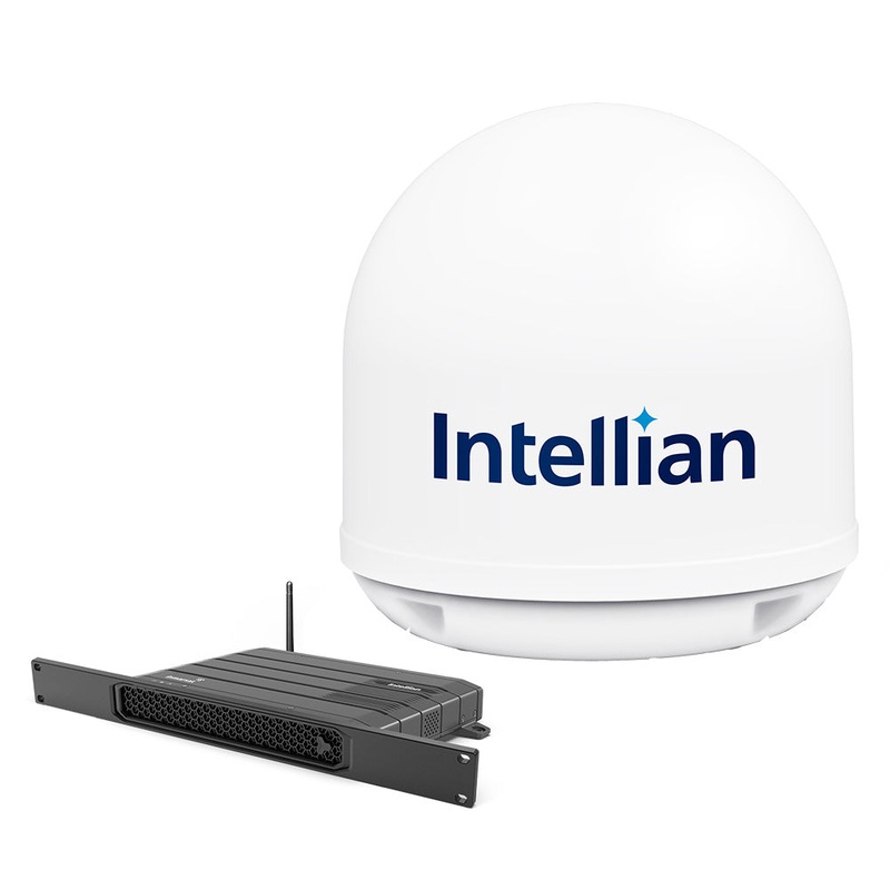 Intellian FB250 Inmarsat Fleet Broadband Maritime Terminal w/19″ Rack Mount BDU [F4-A250-R]