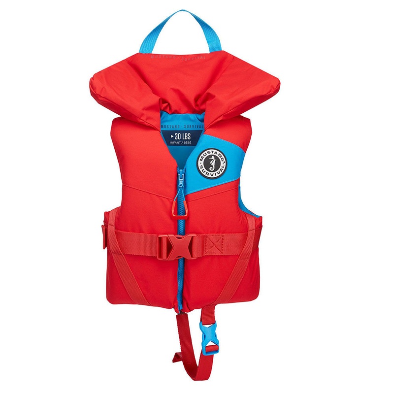 Mustang Lil Legends Infant Foam – Imperial Red – Infant [MV325003-277-0-216]