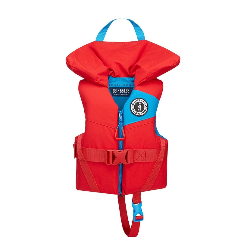 Mustang Lil Legends Child Foam Vest – Imperial Red [MV355502-277-0-216]