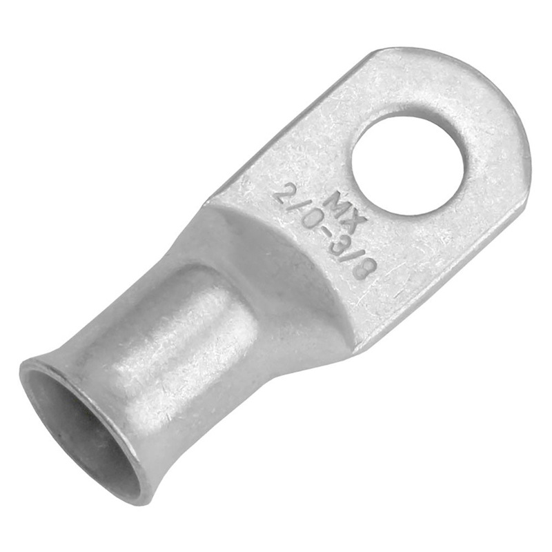 Pacer Tinned Lug 2/0 AWG – 3/8″ Stud Size – 2 Pack [TAE2/0-38R-2]