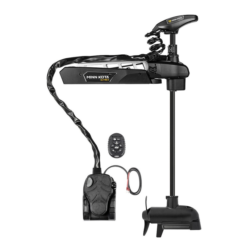 Minn Kota Ultrex QUEST 90/115 Trolling Motor w/Micro Remote – MEGA Down/Side Imaging – 24/36V – 90/115LBS – 45″ [1368920]
