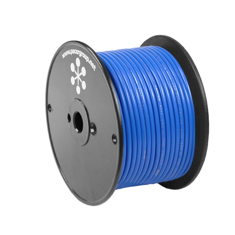 Pacer Blue 10 AWG Primary Wire – 20′ [WUL10BL-20]