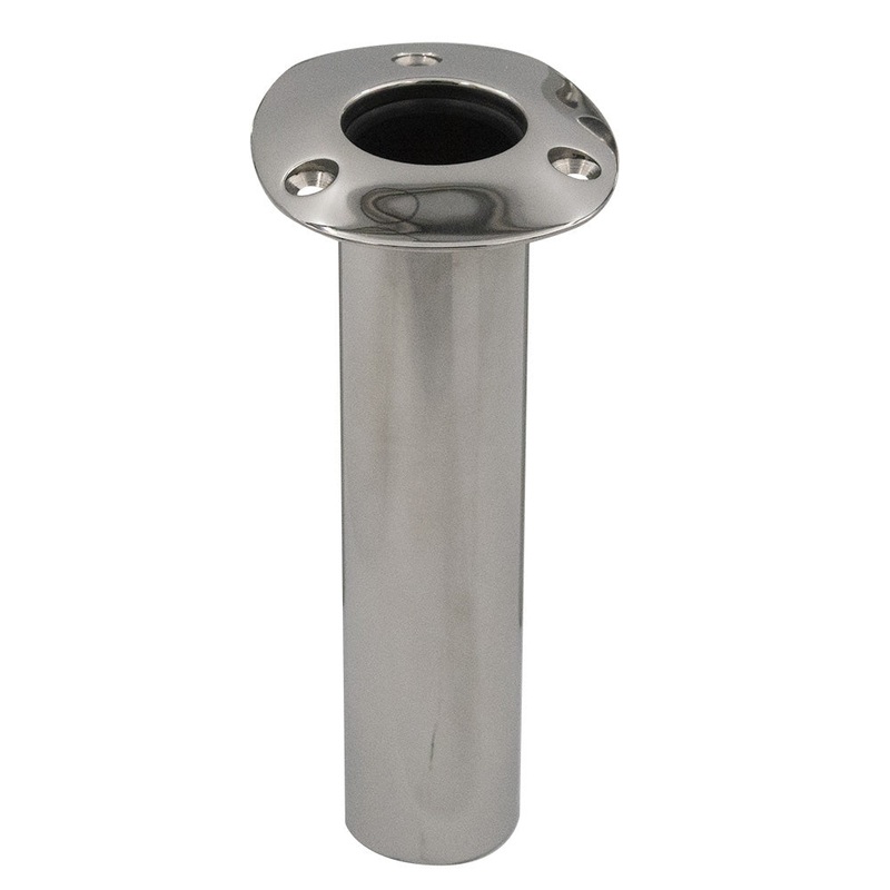 C.E. Smith Flush Mount Rod Holder – 0 Degree – Black Liner – No Logo [53670NA]