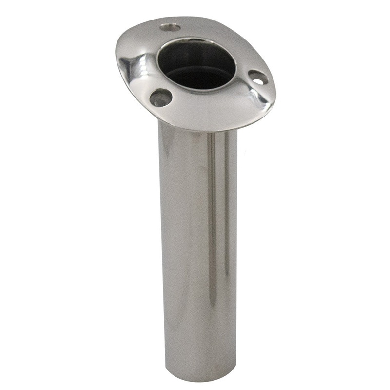 C.E. Smith Flush Mount Rod Holder – 30 Degree – Black Liner – No Logo [53672NA]