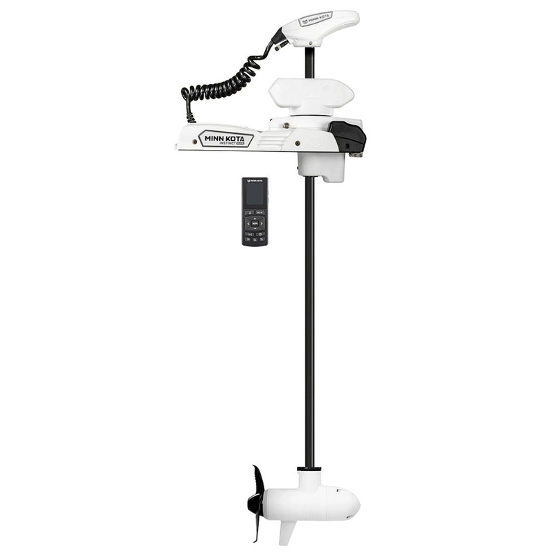 Minn Kota Riptide Instinct QUEST 90/115 Trolling Motor w/Wireless Remote – 24/36V – 90/115LBS – 60″ – White *Remanufactured [1377960]