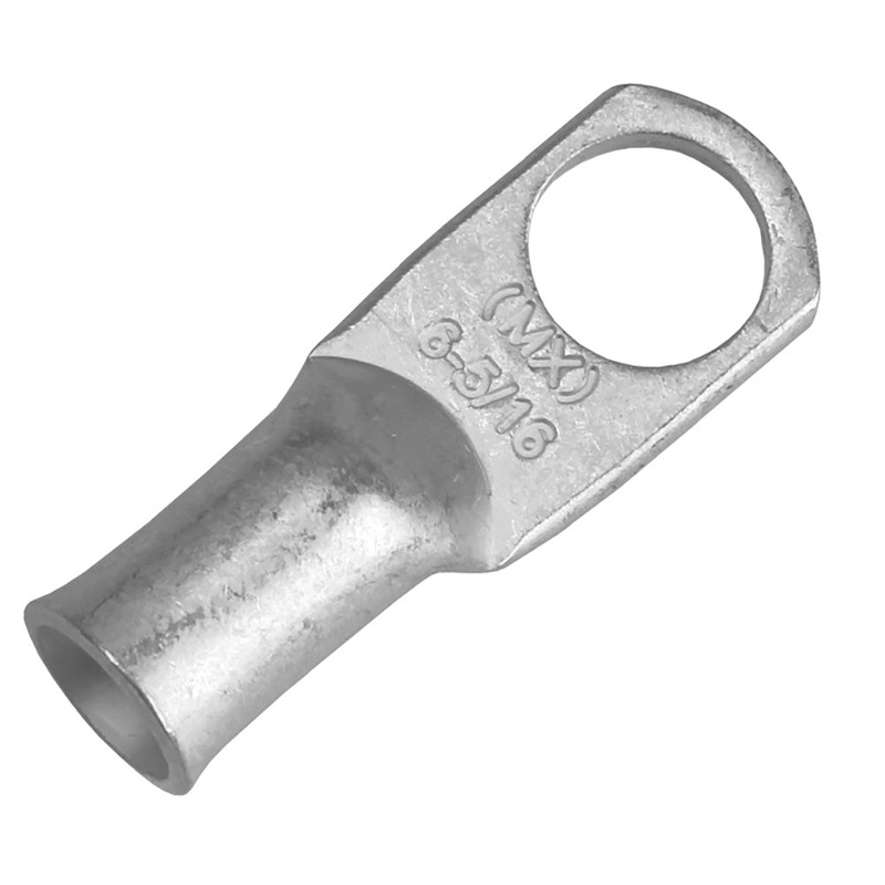 Pacer Tinned Lug 6 AWG – 5/16″ Stud Size – 10 Pack [TAE6-56R-10]
