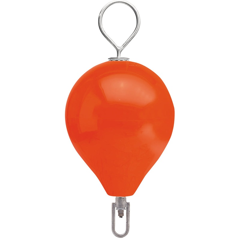 Polyform 13.5″ CM Mooring Buoy w/SS Iron – Red [CM-2-SS RED/SS]