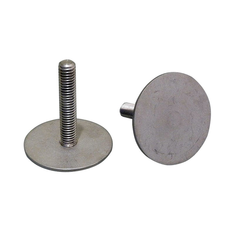 Weld Mount 2″ Tall Stainless Stud w/3/8″ x 16 Threads – Qty. 5 [3816325]