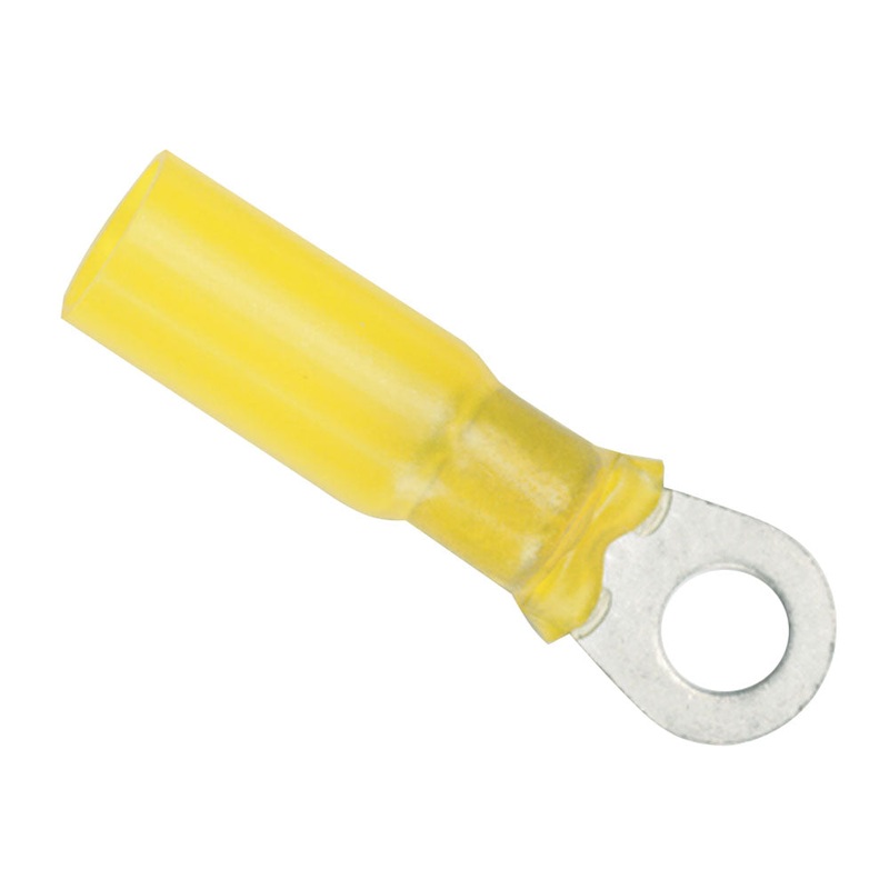 Ancor 12-10 Gauge – 3/8″ Heat Shrink Ring Terminal – 3-Pack [312603]