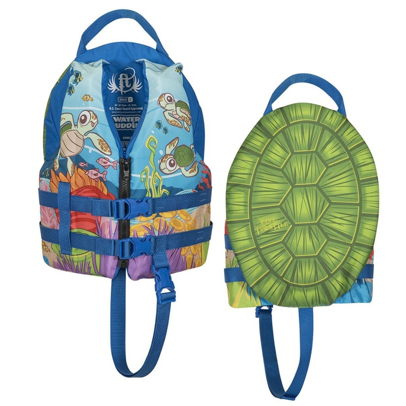 Full Throttle Water Buddies Vest – Child 30-50lbs – Turtle [104300-500-001-17]