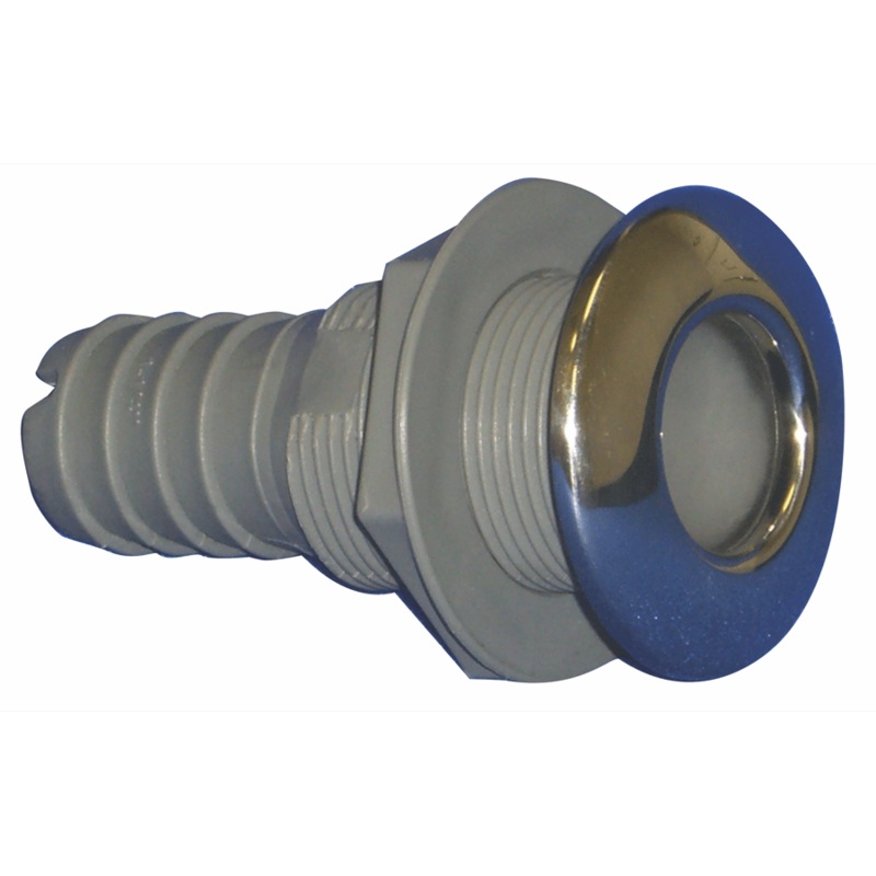 Thru Hull-plastic : 1″