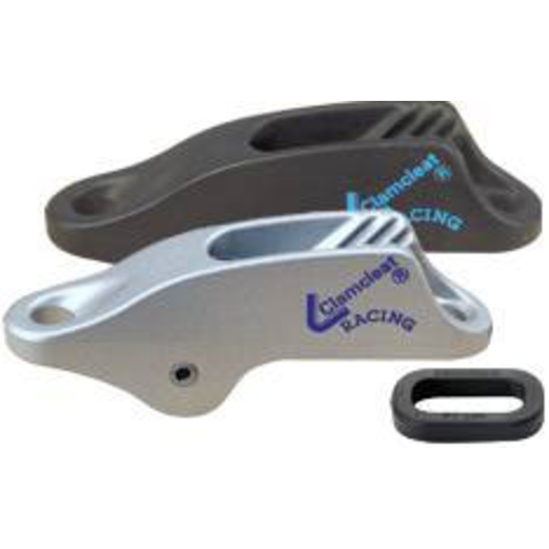 Clam cleat trapeze alum