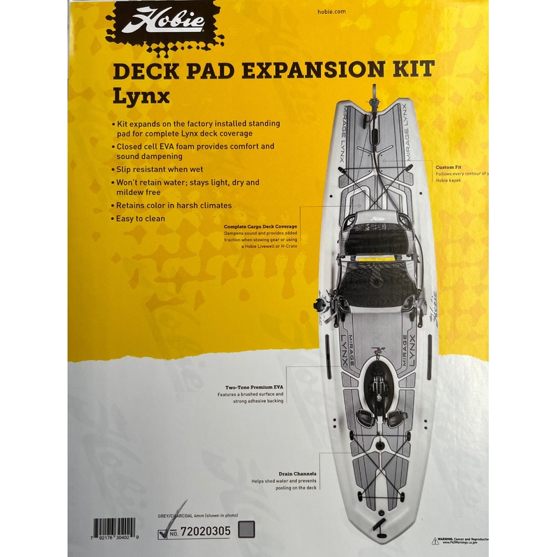 MAT KIT, LYNX Grey charcoal