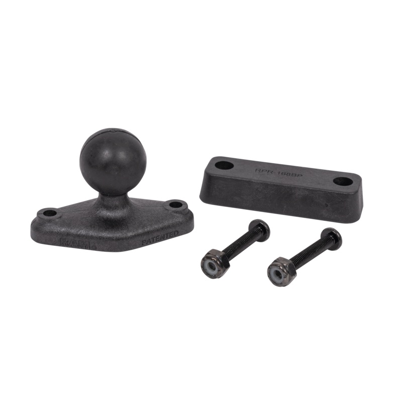 RAM BASE 1″ DIAMOND 2 7/16″ X