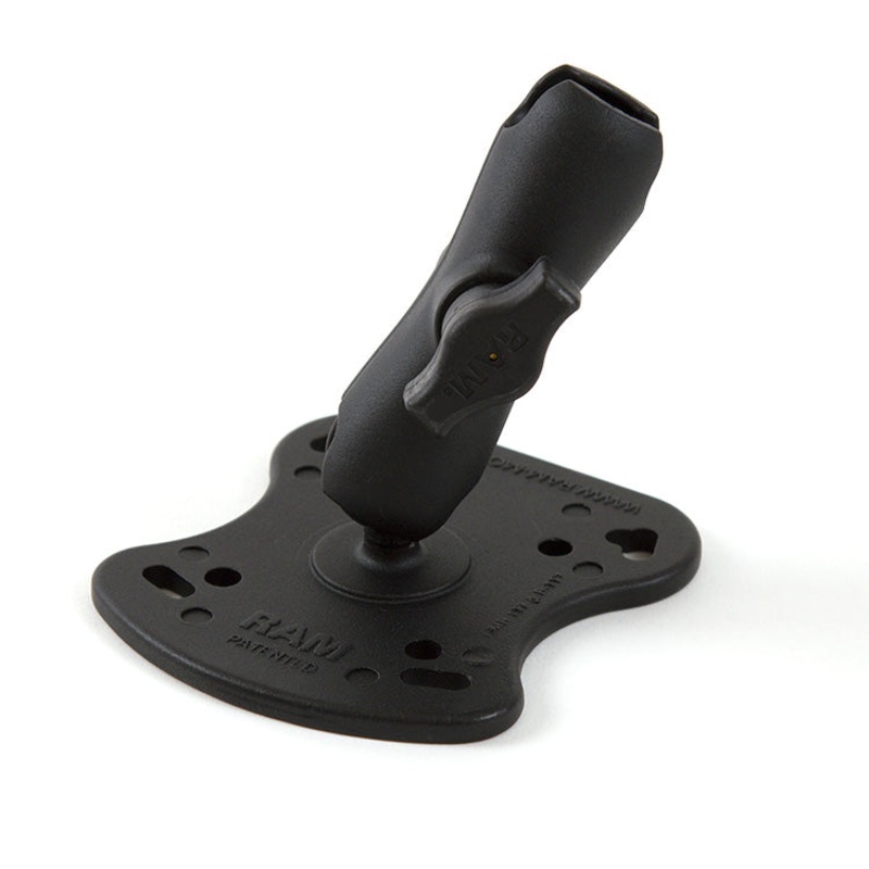 RAM FISH FINDER BASE W/ 1″ ARM